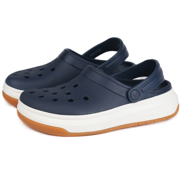 NWT Crocs Crocband Full Force Platform Clog Slip-On Shoes - Picture 2 of 9